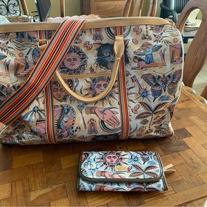Consuela Retired Rachel Large Weekender Tote and Accessories